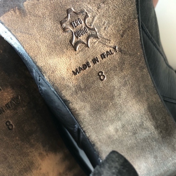 Nine West Leather Pull On Knee High Boots - Picture 11 of 16